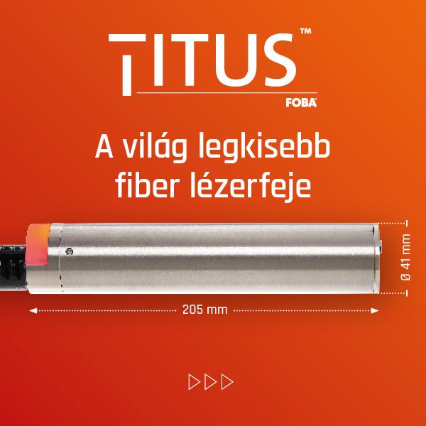 FOBA Titus lézer jelölés